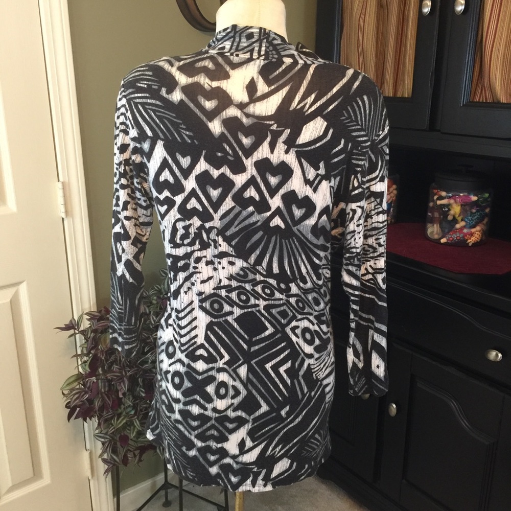 Fabrizio Gianni V-neck Top Size M - Picture 3 of 6